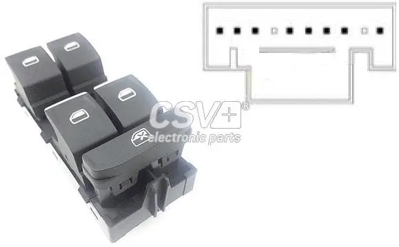 Switch, window regulator (CIE6023)