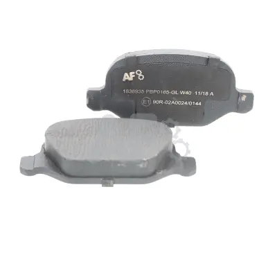 Brake Pad Set, disc brake (PBP0165)