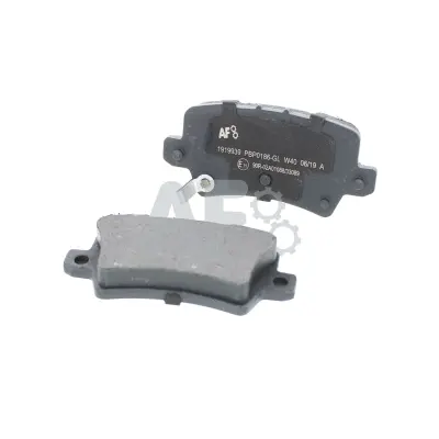 Brake Pad Set, disc brake (PBP0186)