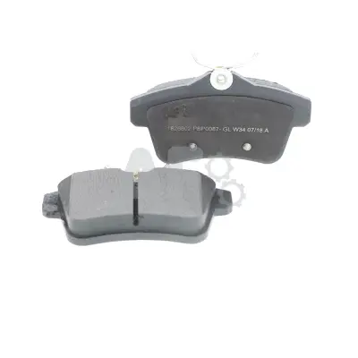 Brake Pad Set, disc brake (PBP0087)