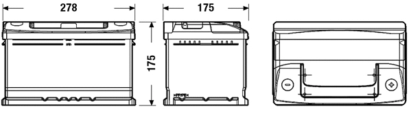 Starter Battery (DC652)