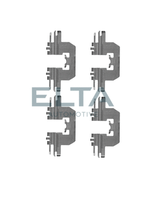 Accessory Kit, disc brake pad (EA8697)