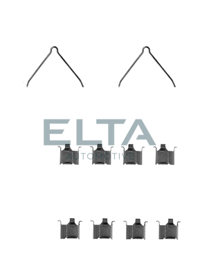 Accessory Kit, disc brake pad (EA8529)