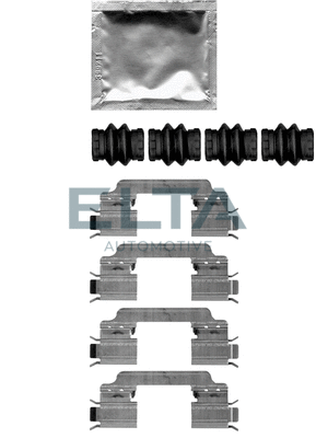 Accessory Kit, disc brake pad (EA8926)