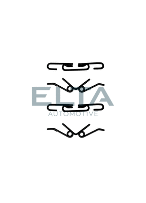 Accessory Kit, disc brake pad (EA8881)