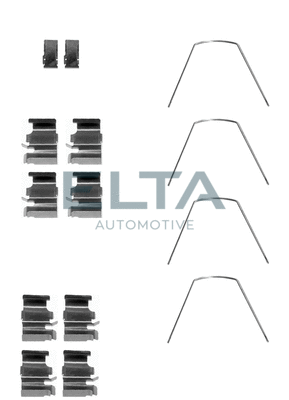 Accessory Kit, disc brake pad (EA8663)
