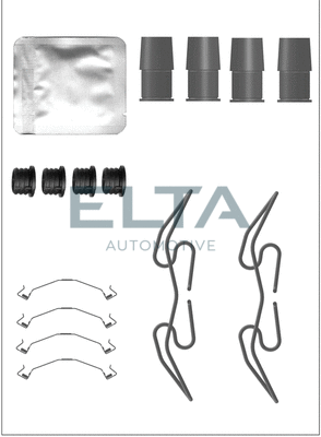 Accessory Kit, disc brake pad (EA8842)