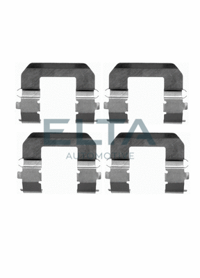 Accessory Kit, disc brake pad (EA8647)