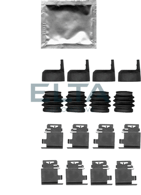 Accessory Kit, disc brake pad (EA8518)