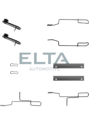 Accessory Kit, disc brake pad (EA8591)