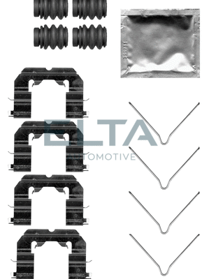 Accessory Kit, disc brake pad (EA8884)