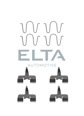 Accessory Kit, disc brake pad (EA8597)