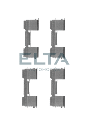 Accessory Kit, disc brake pad (EA8702)