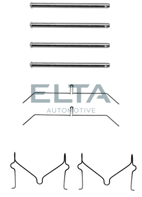 Accessory Kit, disc brake pad (EA8534)