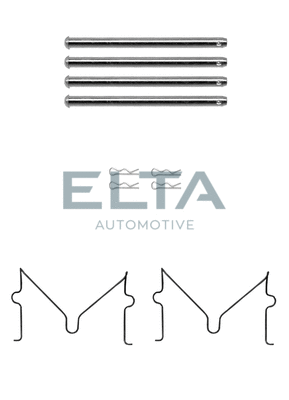 Accessory Kit, disc brake pad (EA8855)
