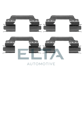 Accessory Kit, disc brake pad (EA8661)