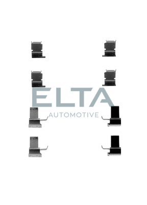 Accessory Kit, disc brake pad (EA8947)