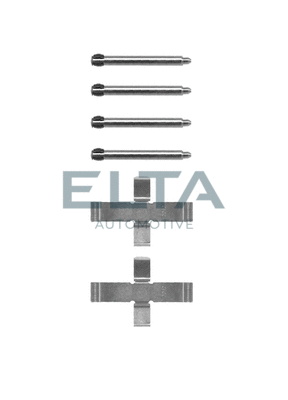 Accessory Kit, disc brake pad (EA8539)