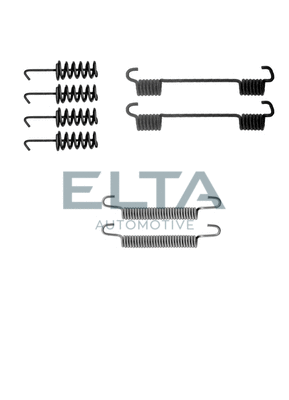 Accessory Kit, parking brake shoes (EA8106)