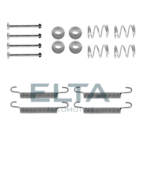 Accessory Kit, parking brake shoes (EA8186)
