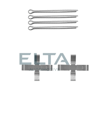 Accessory Kit, disc brake pad (EA8556)