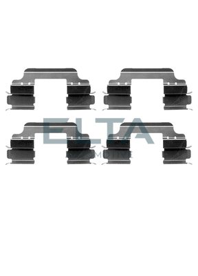 Accessory Kit, disc brake pad (EA8527)