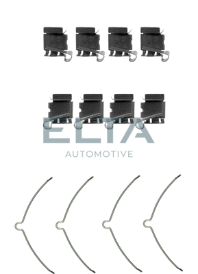 Accessory Kit, disc brake pad (EA8648)