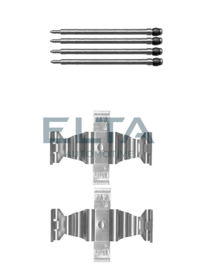 Accessory Kit, disc brake pad (EA8657)