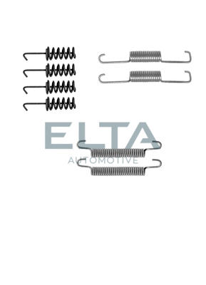 Accessory Kit, parking brake shoes (EA8027)