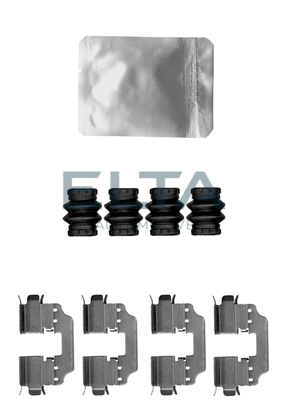 Accessory Kit, disc brake pad (EA8777)