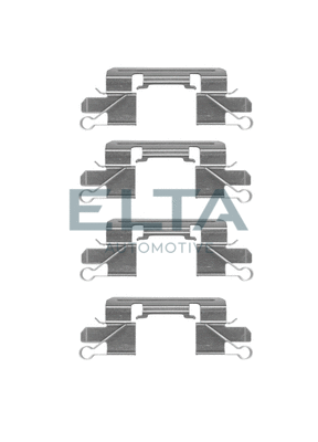 Accessory Kit, disc brake pad (EA8726)