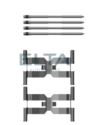 Accessory Kit, disc brake pad (EA8831)