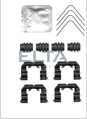 Accessory Kit, disc brake pad (EA8957)