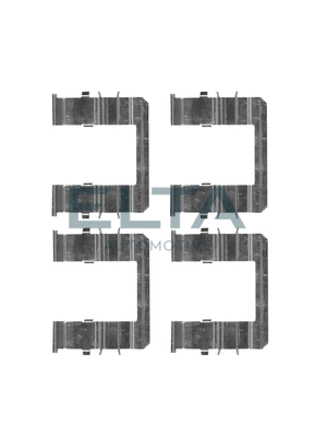 Accessory Kit, disc brake pad (EA8714)