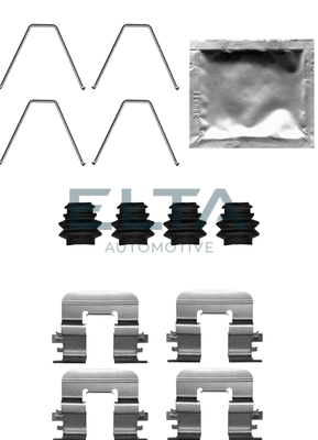 Accessory Kit, disc brake pad (EA8857)