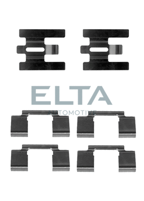 Accessory Kit, disc brake pad (EA8587)