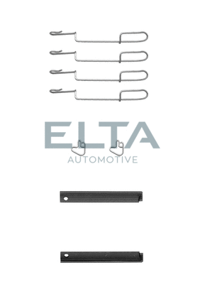 Accessory Kit, disc brake pad (EA8632)