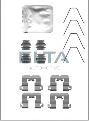 Accessory Kit, disc brake pad (EA8913)
