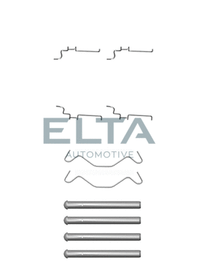 Accessory Kit, disc brake pad (EA8525)