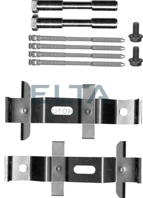 Accessory Kit, disc brake pad (EA8523)