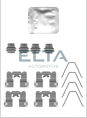 Accessory Kit, disc brake pad (EA8912)