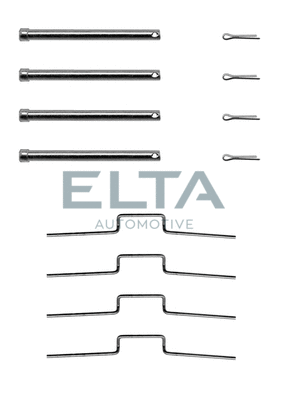Accessory Kit, disc brake pad (EA8590)