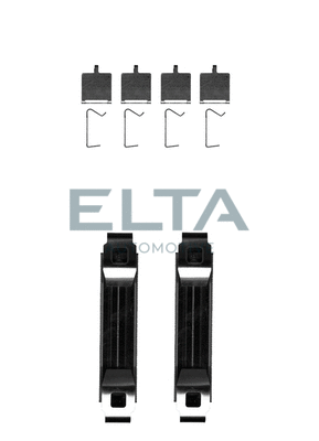 Accessory Kit, disc brake pad (EA8807)