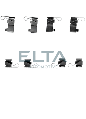 Accessory Kit, disc brake pad (EA8922)