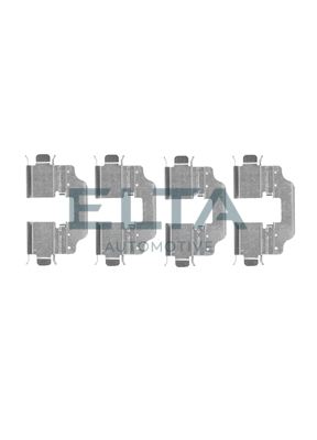 Accessory Kit, disc brake pad (EA8729)