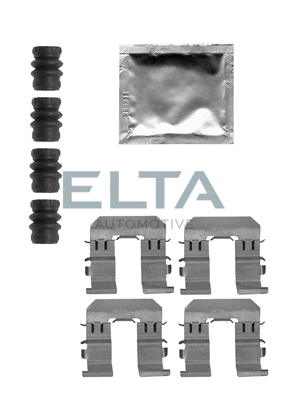 Accessory Kit, disc brake pad (EA8760)