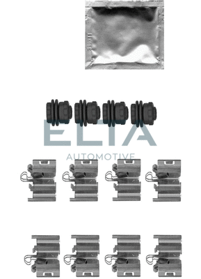 Accessory Kit, disc brake pad (EA8814)