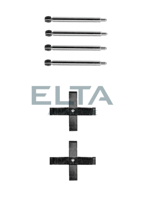 Accessory Kit, disc brake pad (EA8626)