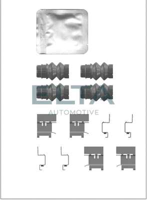 Accessory Kit, disc brake pad (EA8861)