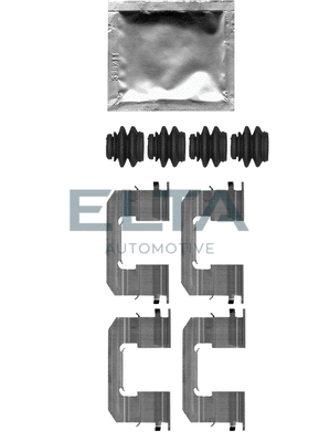 Accessory Kit, disc brake pad (EA8789)